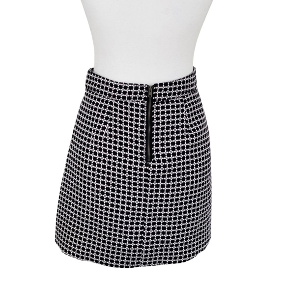 NWOT Romeo +Juliet Couture Black & White Mini Skirt - Picture 4 of 5